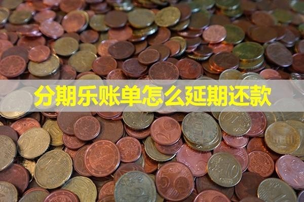 分期樂賬單怎么延期還款？保姆級(jí)流程