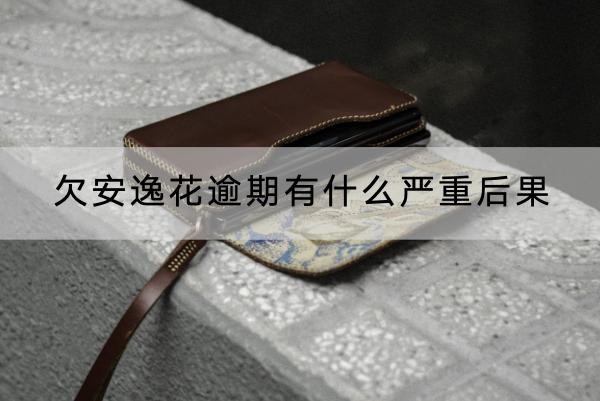 欠安逸花逾期有什么嚴(yán)重后果？千萬別大意