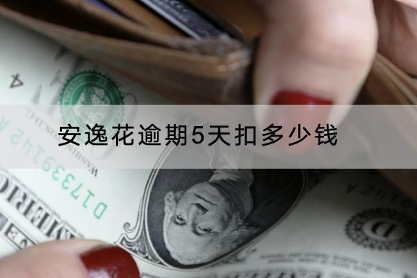 安逸花逾期5天扣多少錢(qián)？可以協(xié)商減免利息嗎？