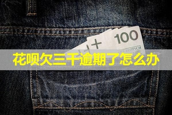 花唄欠三千逾期了怎么辦？詳細(xì)步驟