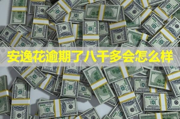 安逸花逾期了八千多會(huì)怎么樣？