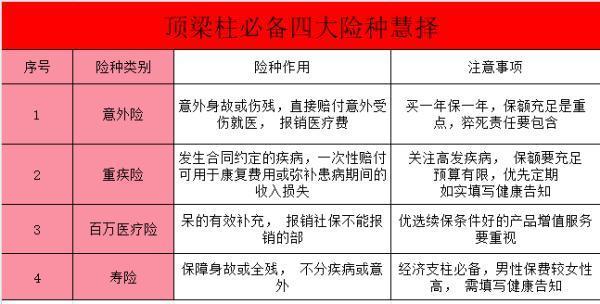 家庭保險配置策略