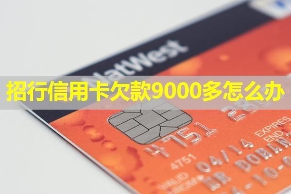 招行信用卡欠款9000多怎么辦？可以參考這四種方式解決