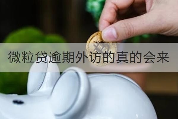 微粒貸逾期外訪的真的會(huì)來(lái)嗎？詳細(xì)解析