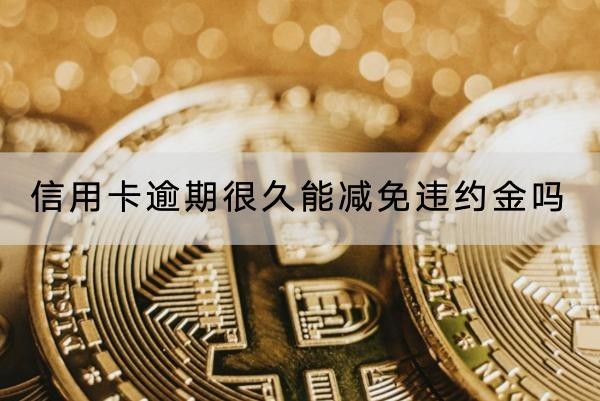 信用卡逾期很久能減免違約金嗎？詳細(xì)解析