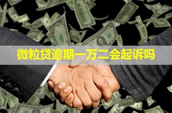 微粒貸逾期一萬二會起訴嗎？后果有哪些？