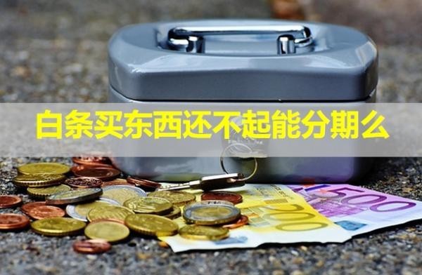 白條買東西還不起能分期么？會(huì)怎么樣？