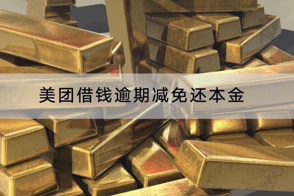 美團借錢逾期減免還本金怎么操作？操作流程解析
