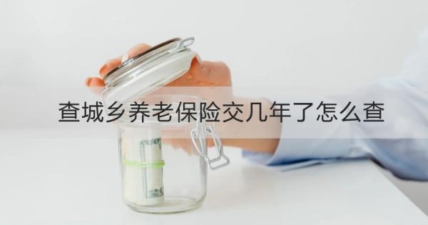 查城鄉(xiāng)養(yǎng)老保險(xiǎn)交幾年了怎么查？需要注意什么？