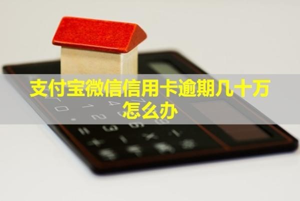 支付寶微信信用卡逾期幾十萬怎么辦？