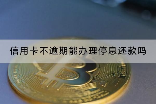 信用卡不逾期能辦理停息還款嗎？分期期數(shù)這樣選