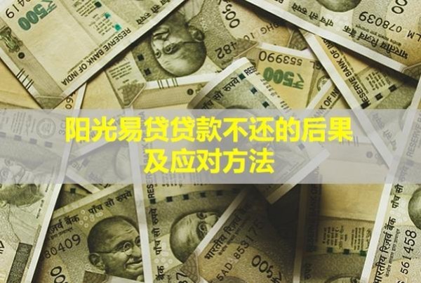 陽(yáng)光易貸貸款不還的后果及應(yīng)對(duì)方法！