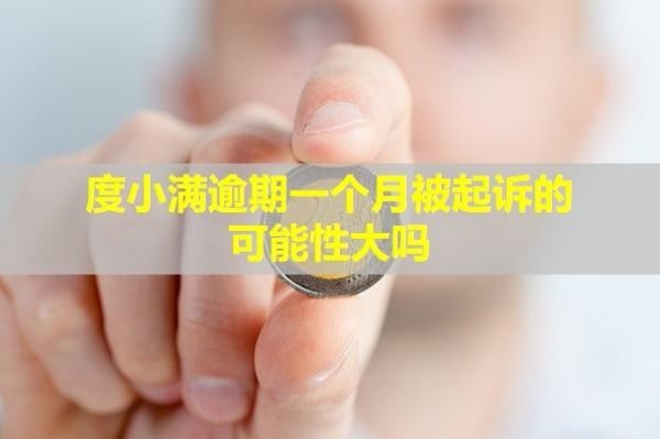 度小滿逾期一個月被起訴的可能性大嗎？會聯(lián)系家人嗎？