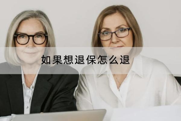 如果想退保怎么退？退保能退多少錢？