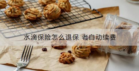 水滴保險(xiǎn)怎么退保 老自動(dòng)續(xù)費(fèi)
