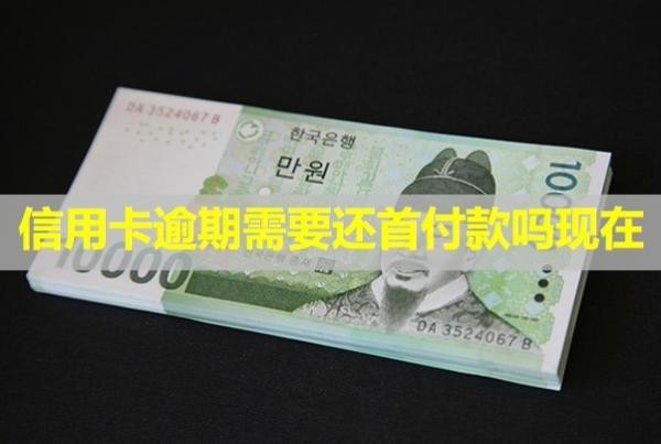 信用卡逾期需要還首付款嗎現(xiàn)在