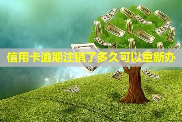 信用卡逾期注銷了多久可以重新辦？還能恢復嗎？