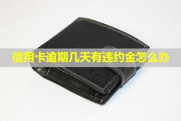 信用卡逾期幾天有違約金怎么辦？會上信用嗎？