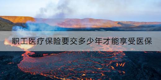 職工醫(yī)療保險(xiǎn)要交多少年才能享受醫(yī)保