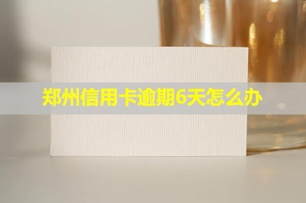 鄭州信用卡逾期6天怎么辦？還了還能刷出來(lái)嗎？