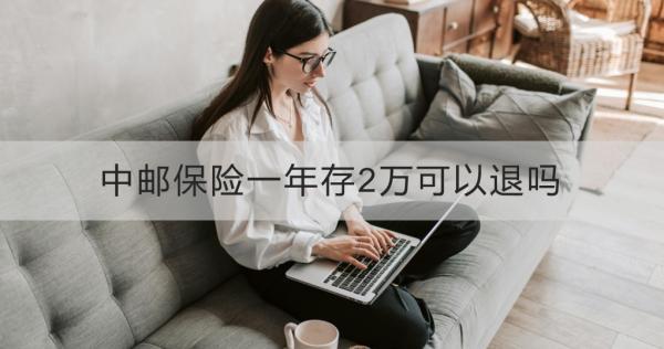 中郵保險一年存2萬可以退嗎？如何提高中郵保險退保的效率？