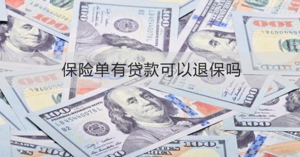 保險(xiǎn)單有貸款可以退保嗎？退保怎么退？