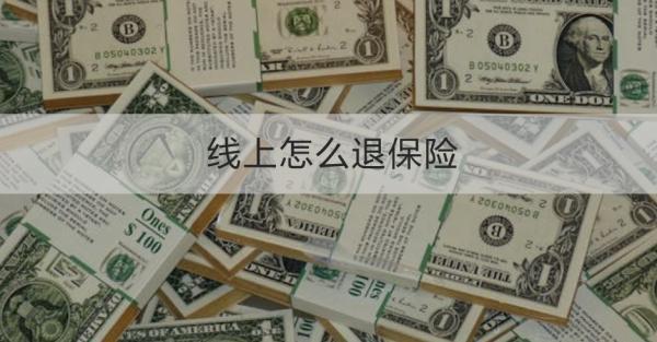 線上怎么退保險