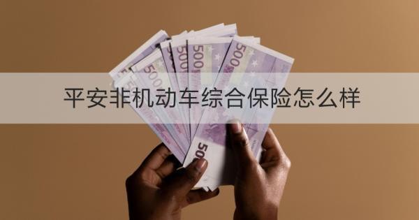 平安非機(jī)動車綜合保險怎么樣？怎么買？