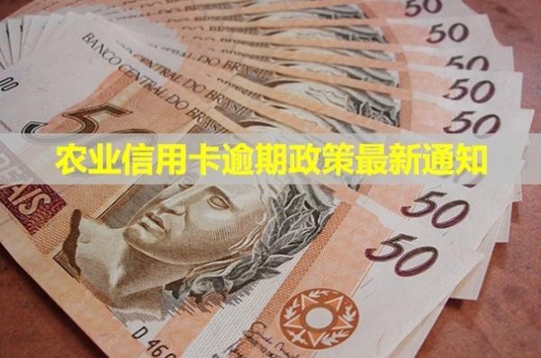 農(nóng)業(yè)信用卡逾期政策最新通知！