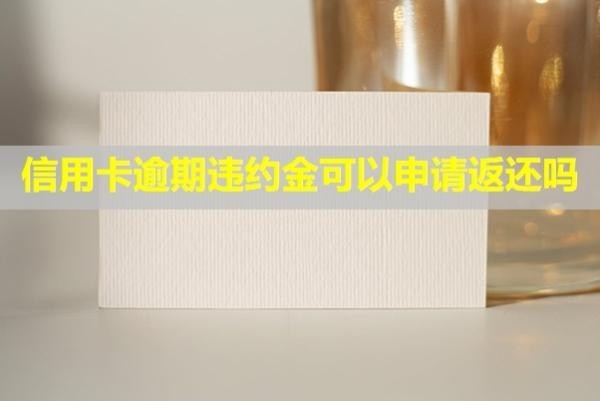信用卡逾期違約金可以申請返還嗎？可以減免嗎？