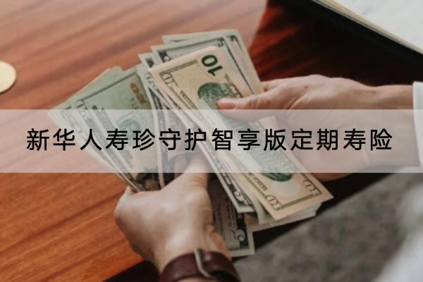新華人壽珍守護(hù)智享版定期壽險