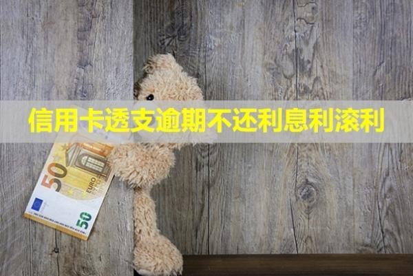信用卡透支逾期不還利息利滾利？后果是什么？