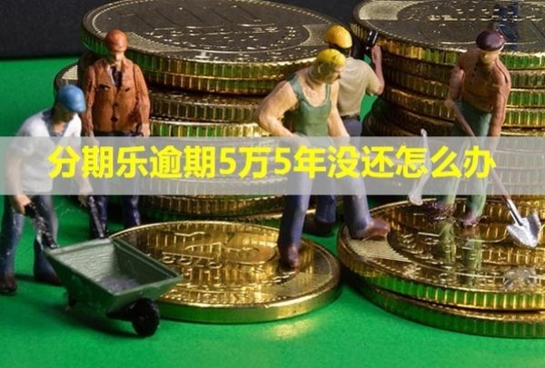 分期樂逾期5萬5年沒還怎么辦？會上門嗎？