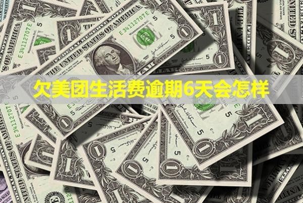 欠美團(tuán)生活費(fèi)逾期6天會(huì)怎樣？會(huì)讓全部還款嗎？
