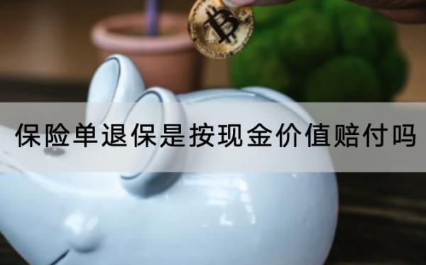 保險(xiǎn)單退保是按現(xiàn)金價(jià)值賠付嗎