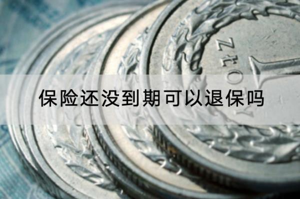 保險還沒到期可以退保嗎