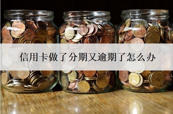 信用卡做了分期又逾期了怎么辦