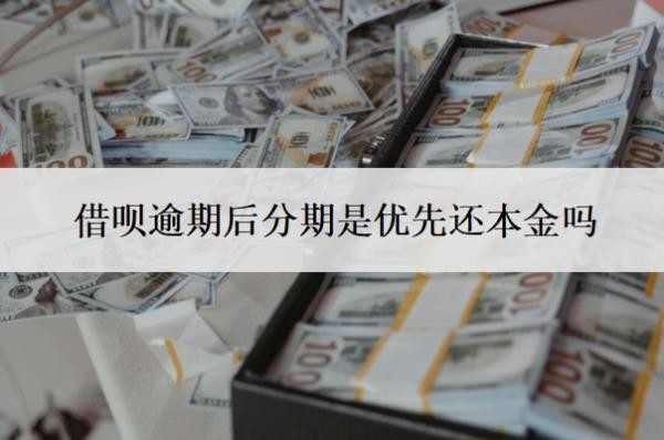 借唄逾期后分期是優(yōu)先還本金嗎