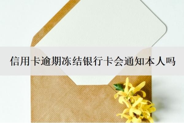 信用卡逾期凍結銀行卡會通知本人嗎？找誰協(xié)商管用？
