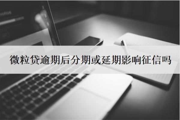 微粒貸逾期后分期或延期影響征信嗎？逾期有什么影響？