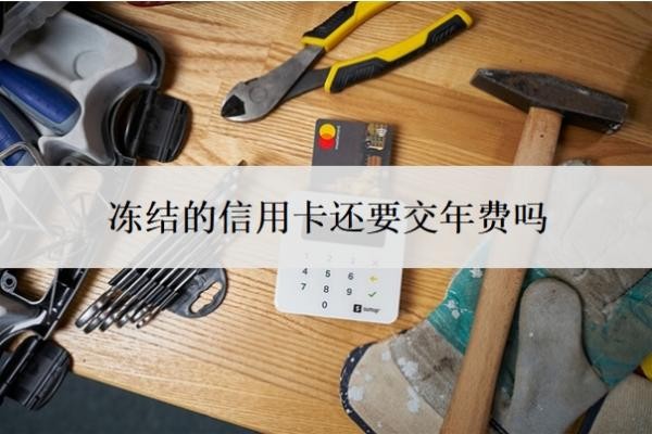 凍結(jié)的信用卡還要交年費(fèi)嗎